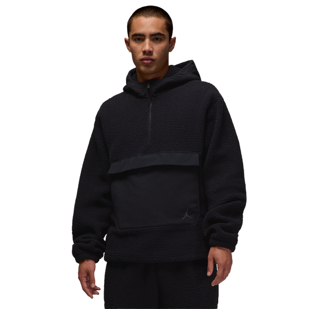 Flight Herren Kapuzenpullover - Schwarz - Größe M - Baumwoll-Jersey Black M