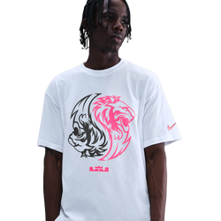 Uomo T-Shirts - Nike Lebron James - White-White