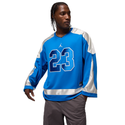 Men T-Shirts - Jordan Brooklyn - Sport Blue-Sail-Black