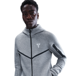 Dk Grey Heather-White