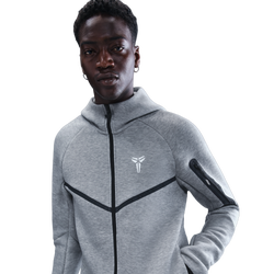 Uomo Hoodies - Nike Kobe - Dk Grey Heather-White
