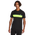 Lacoste Big Croc Logo - Men T-Shirts Black-Fluo Yellow