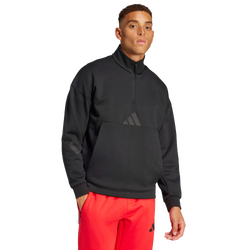 Herren Sweatshirts - adidas Z.N.E. - Black-Black