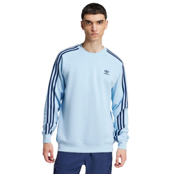 Herren Sweatshirts - adidas Adicolor Classics 3-Stripes - Clear Sky-Clear Sky