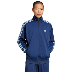 Heren Track Tops - adidas Firebird - Night Indigo-Clear Sky