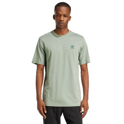 Hombre T-Shirts - adidas Adicolor Trefoil Essentials - Silver Green-Silver Green