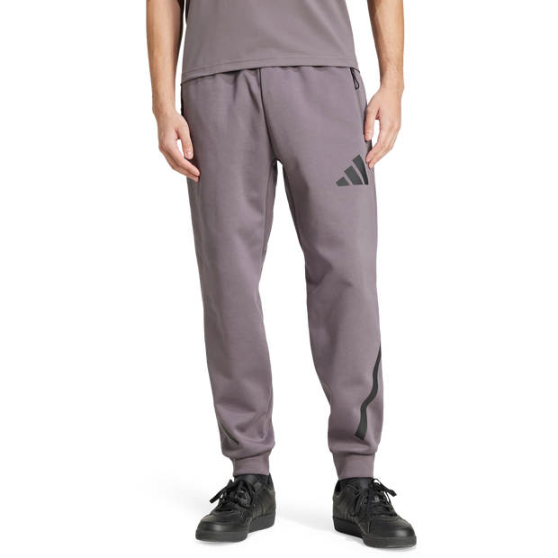 Image of Adidas Z.n.e. male Pantaloni - Grigio - Poly Mesh - Foot Locker035