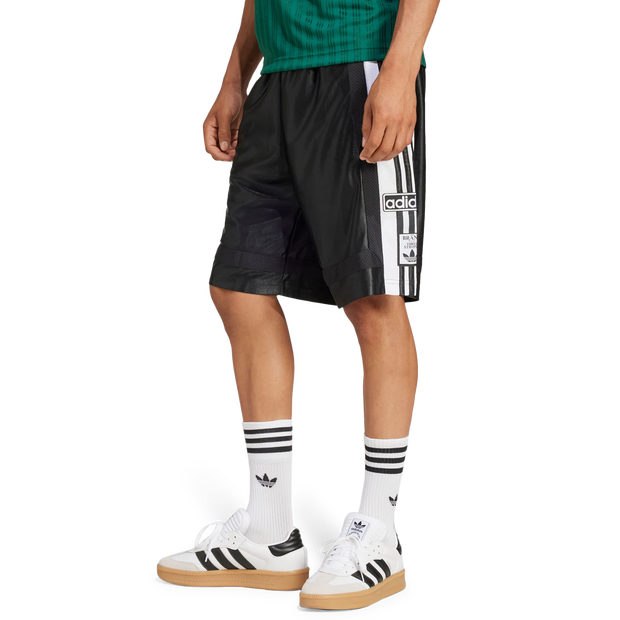 Image of Adidas Adibreak male Pantaloncini - Nero - Poly Mesh - Foot Locker035