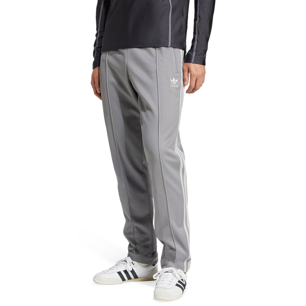 Image of Adidas Beckenbauer male Pantaloni - Grigio - Jersey di cotone - Foot Locker035