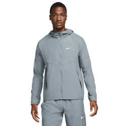 Herren Track Tops - Nike Miler - Smoke Grey-Smoke Grey-Reflect