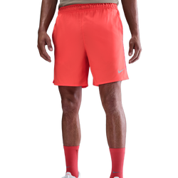 Men Shorts - Nike Challenger - Bright Crimson-Bright Crimson