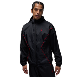 Heren Track Tops - Jordan Sport - Black-Black-Gym Red