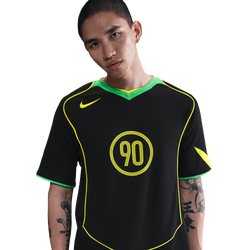 Men T-Shirts - Nike T90 - Black-Green Spark-Opti Yellow