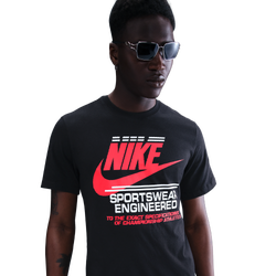 Homme T-Shirts - Nike Futura - Black-Black