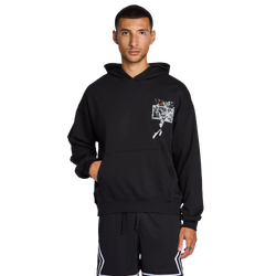 Men Hoodies - Jordan Brooklyn - Black-Starfish