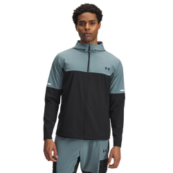 Men Track Tops - Under Armour Utility Woven - Black-Jasper Blue-Black
