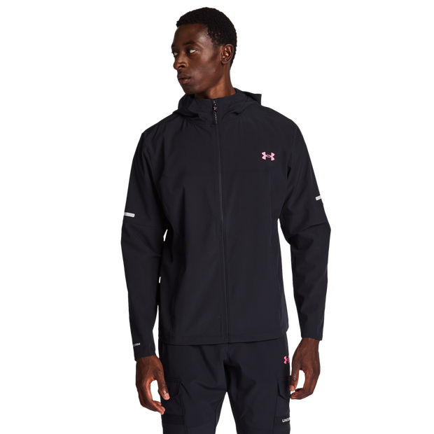 Under Armour Utility Woven Uomo - Top da pista Nero - Taglia L - Poly Woven