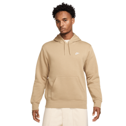 Homme Hoodies - Nike Club Fleece - Wild Grape-Wild Grape-White
