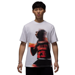 Men T-Shirts - Jordan Sport Dri-fit Gfx - White-Black