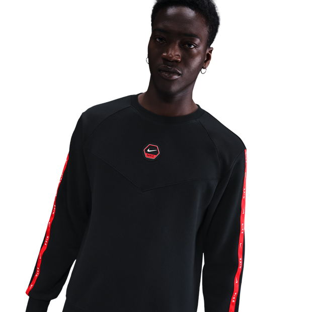 Nike Gfx Sweatshirts Heren - Zwart - Maat M - Katoen Jersey