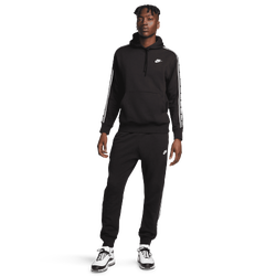 Men Tracksuits - Nike Club - Black-White