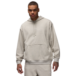 Men Hoodies - Jordan Sport Crossover - Grey Heather-White