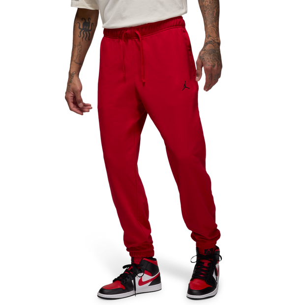 Image of Jordan Sport Crossover male Pantaloni - Rosso - Jersey di cotone - Foot Locker035