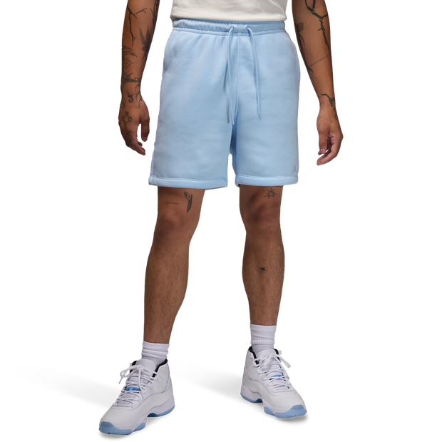 Image of Jordan Brooklyn male Pantaloncini - Blu - Jersey di cotone - Foot Locker035