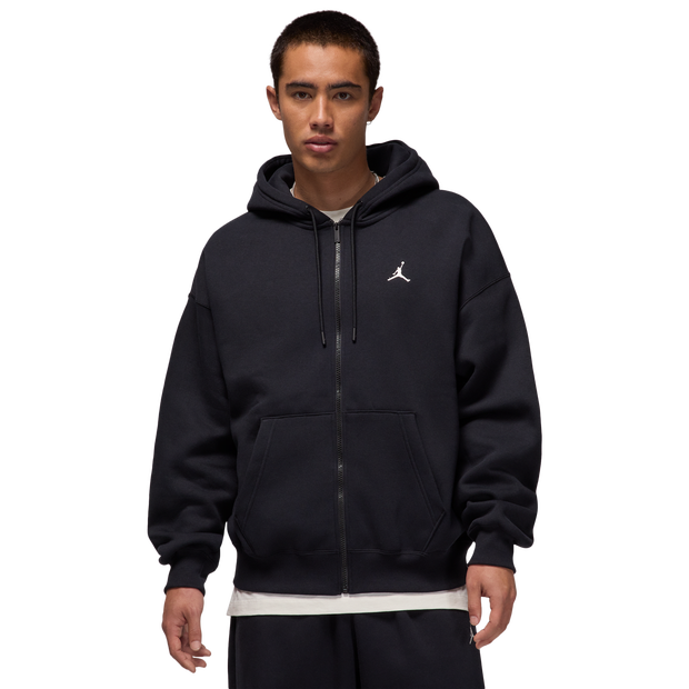 Image of Jordan Brooklyn male Felpe con cappuccio - Nero - Jersey di cotone - Foot Locker035