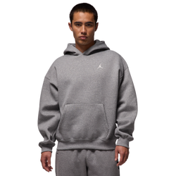 Hombre Hoodies - Jordan Brooklyn - Carbon Heather-Sail