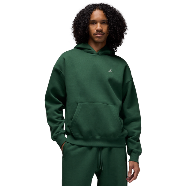 Image of Jordan Brooklyn male Felpe con cappuccio - Verde - Jersey di cotone - Foot Locker035