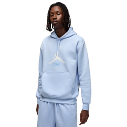 Men Hoodies - Jordan Essentials - Hydrogen Blue-Sail