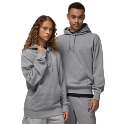 Herren Hoodies - Jordan Flight Fleece - Carbon Heather-Carbon Heather