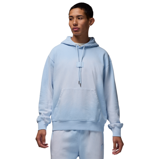 Image of Jordan Flight male Felpe con cappuccio - Blu - Jersey di cotone - Foot Locker035