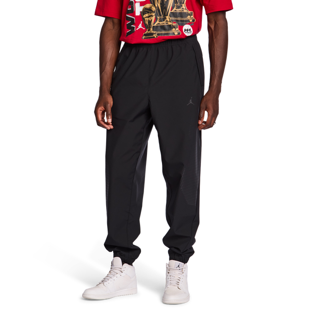 Jordan Sport Men Pants - Black - Size XL - Poly Woven