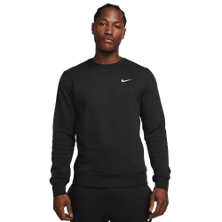 Herren Sweatshirts - Nike Club - Black-White