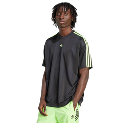 Herren T-Shirts - adidas Originals - Black-Signal Green