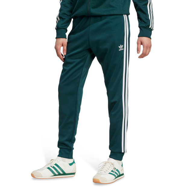 Adidas Superstar Uomo - Pantaloni Verde - Taglia S