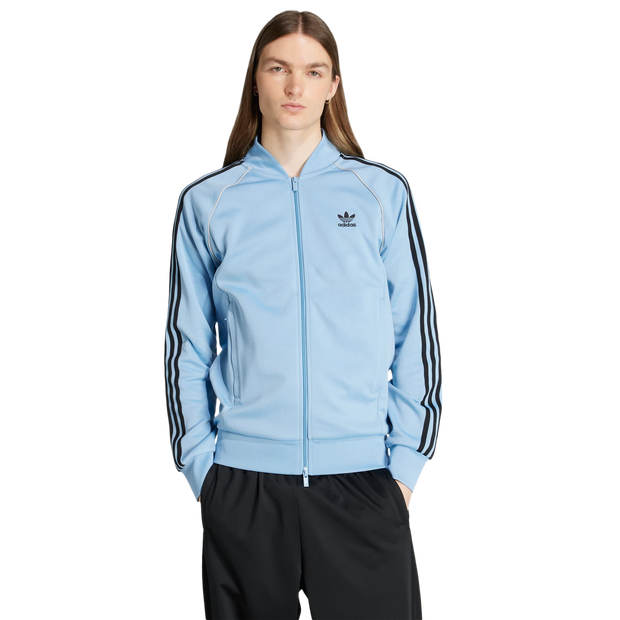 Adidas Superstar Hombre Tops de pista - Azul - Talla L