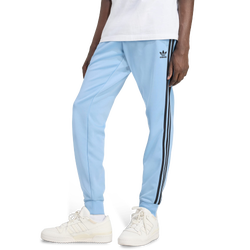 Uomo Pantaloni - adidas Superstar - Ash Blue-Black
