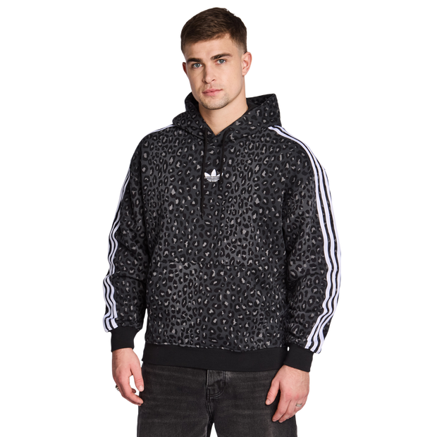 Adidas Graphics Hombre Sudaderas - Negro - Talla S - Borreguillo de algodón