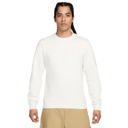 Men Sweatshirts - Nike Club - Sail-White