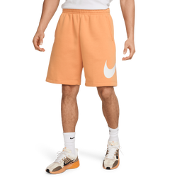 Men Shorts - Nike Club Graphic - Copper Moon-White