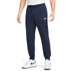 Men Pants - Nike Club - Obsidian-White