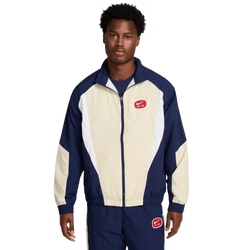 Men Track Tops - Nike Air - Midnight Navy-Light Khaki