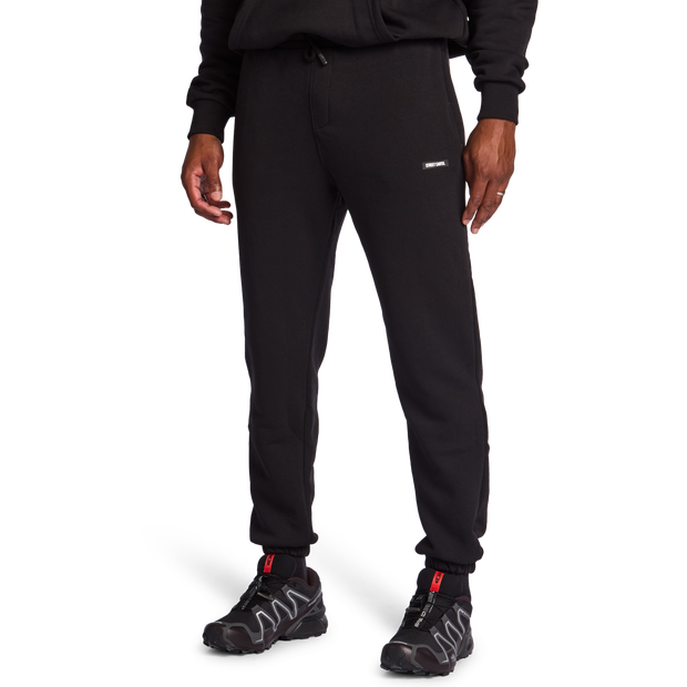 Street Cartel Carmine Men Pants - Black - Size S - Cotton Fleece