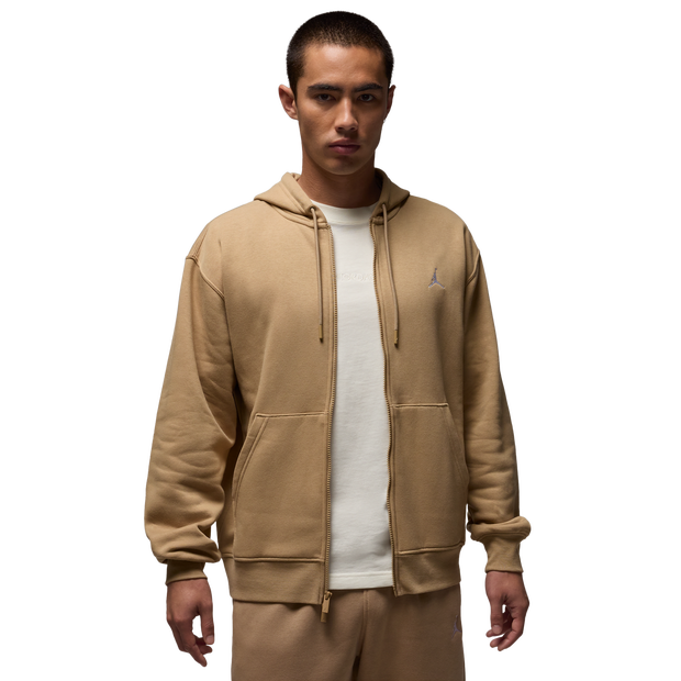 Image of Jordan Brooklyn male Felpe con cappuccio - Beige - Jersey di cotone - Foot Locker035