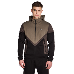 Heren Hoodies - Okami Exploration - Black-Khaki