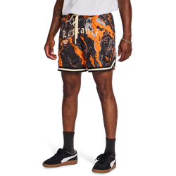 Heren Korte Broeken - Puma Lafrance - Orange Glo-Orange Glo