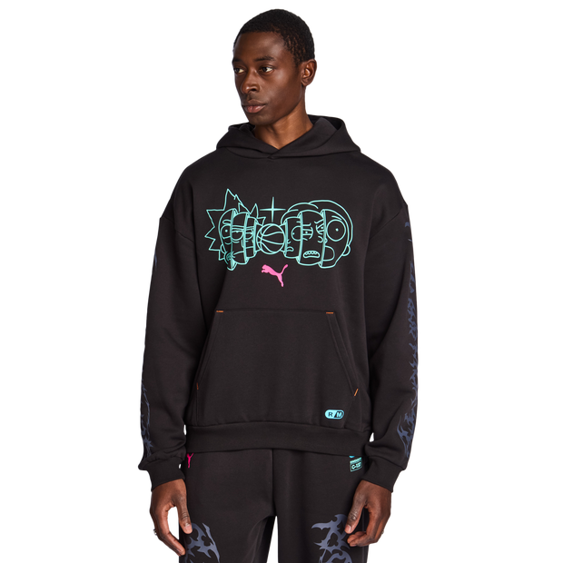 Puma Rick & Morty Uomo - Felpe con cappuccio Multi - Taglia XL